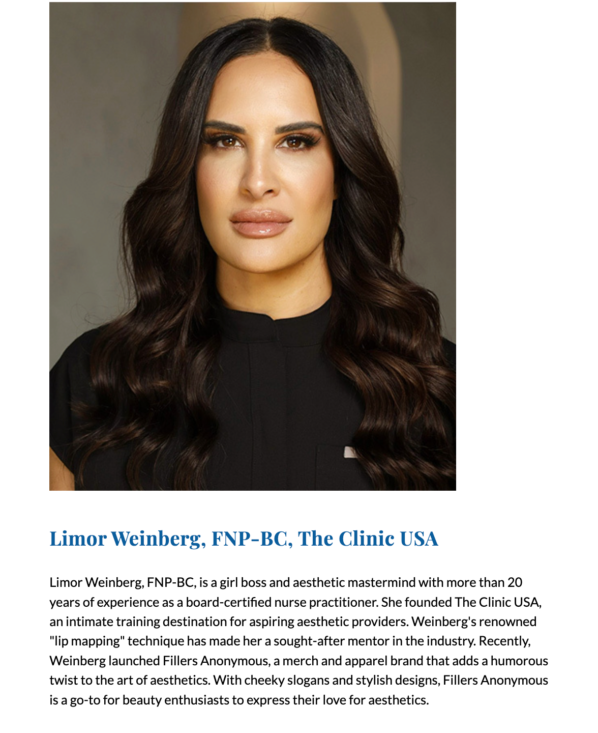 Introducing the Distinguished Women in Medical Aesthetics, Part 5