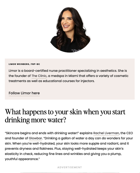 I Tried Drinking a Gallon of Water a Day—Here’s What Happened to My Skin