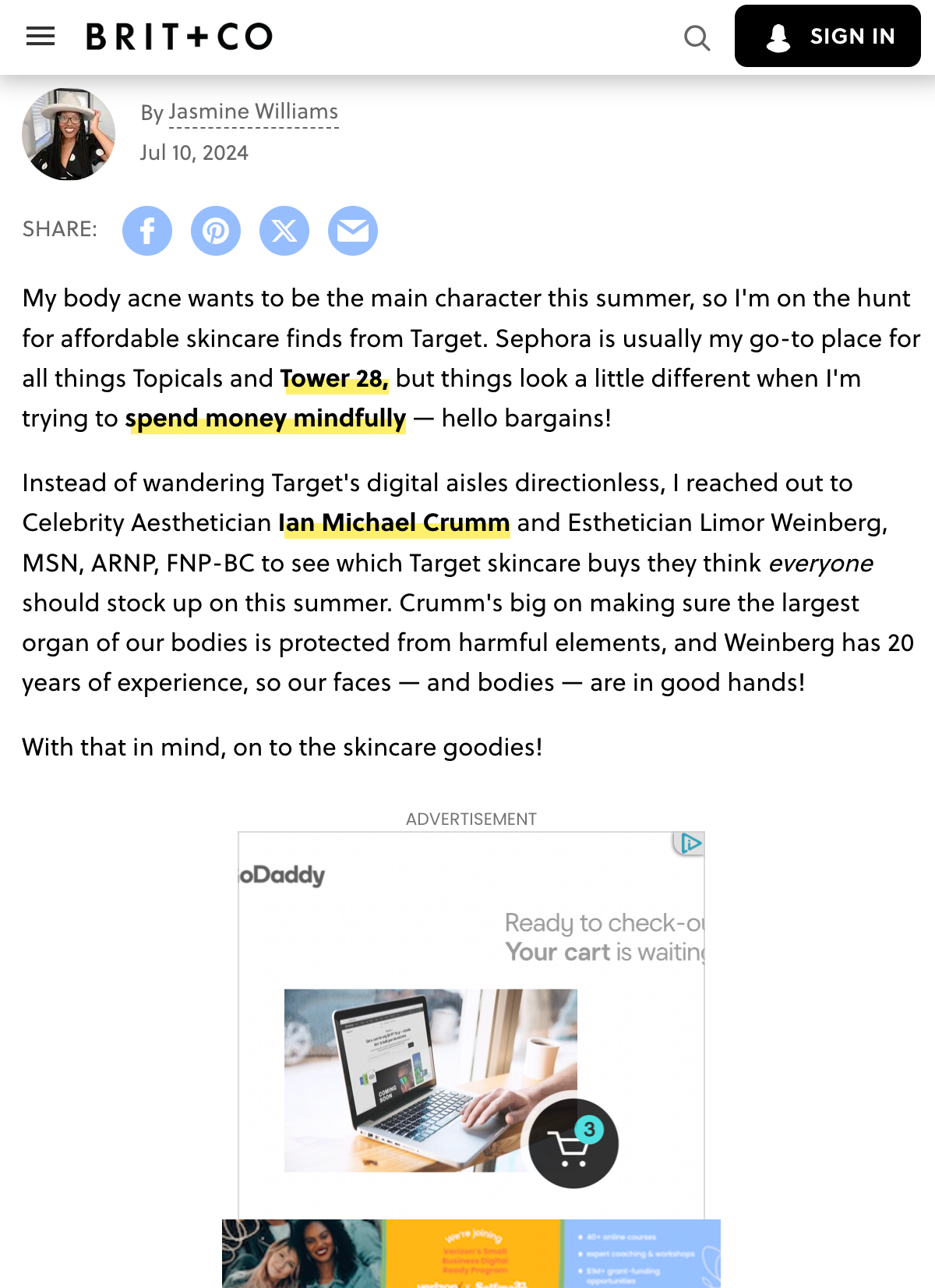 6 Affordable Target Skincare Buys Estheticians Swear By