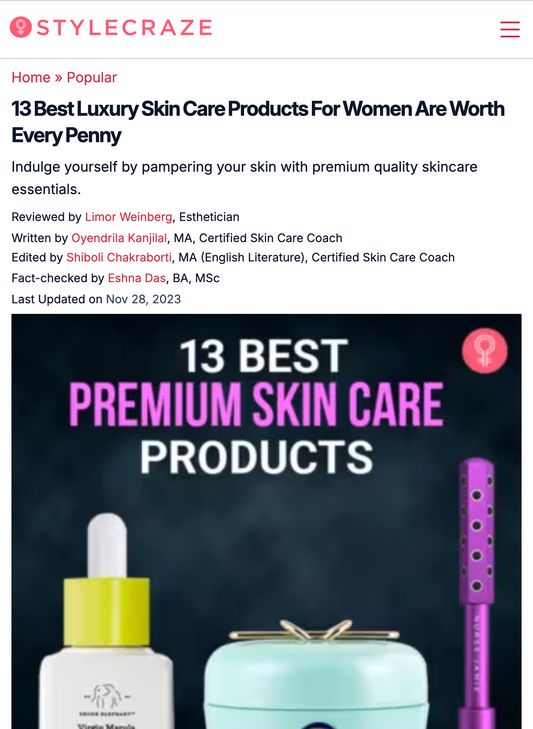 13 Best Luxury Skin Care Products For Women Are Worth Every Penny
