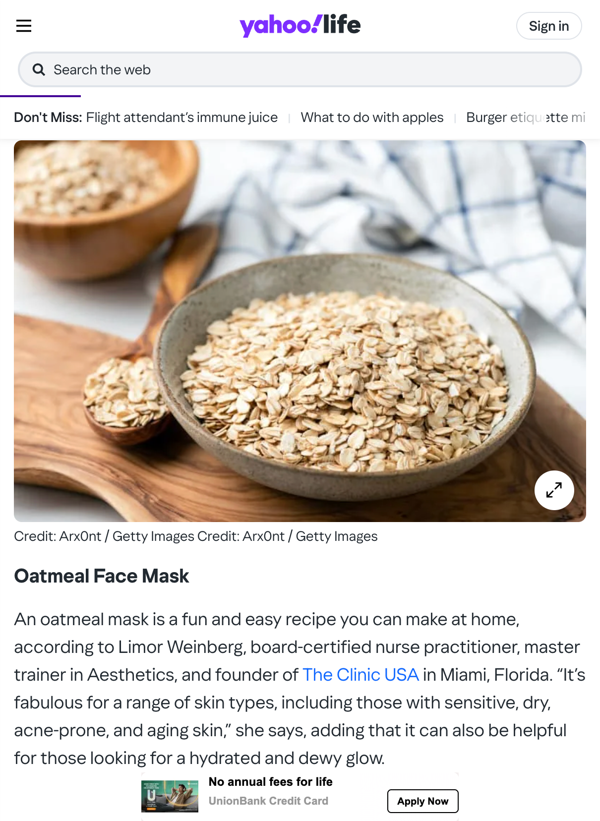 6 DIY Face Masks to Make for a Spa Day at Home