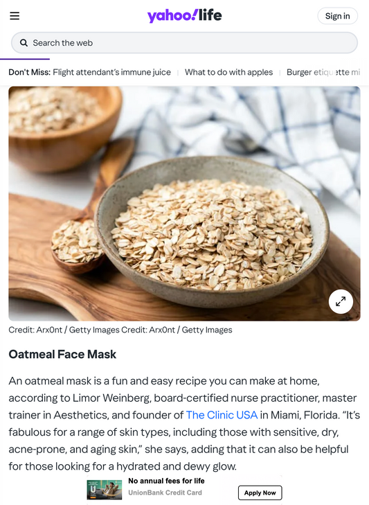 6 DIY Face Masks to Make for a Spa Day at Home