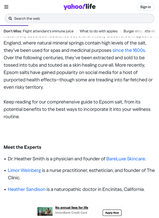 A Guide to Epsom Salt Bath Benefits and Best Practices